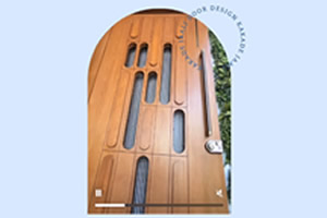 Customised wooden door CNC work services | pune | Kakade Jaali