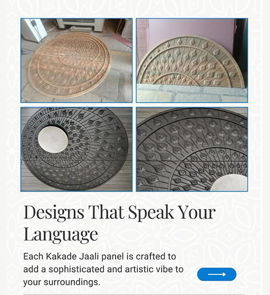 Intricate peacock design panel with high precision CNC cutting